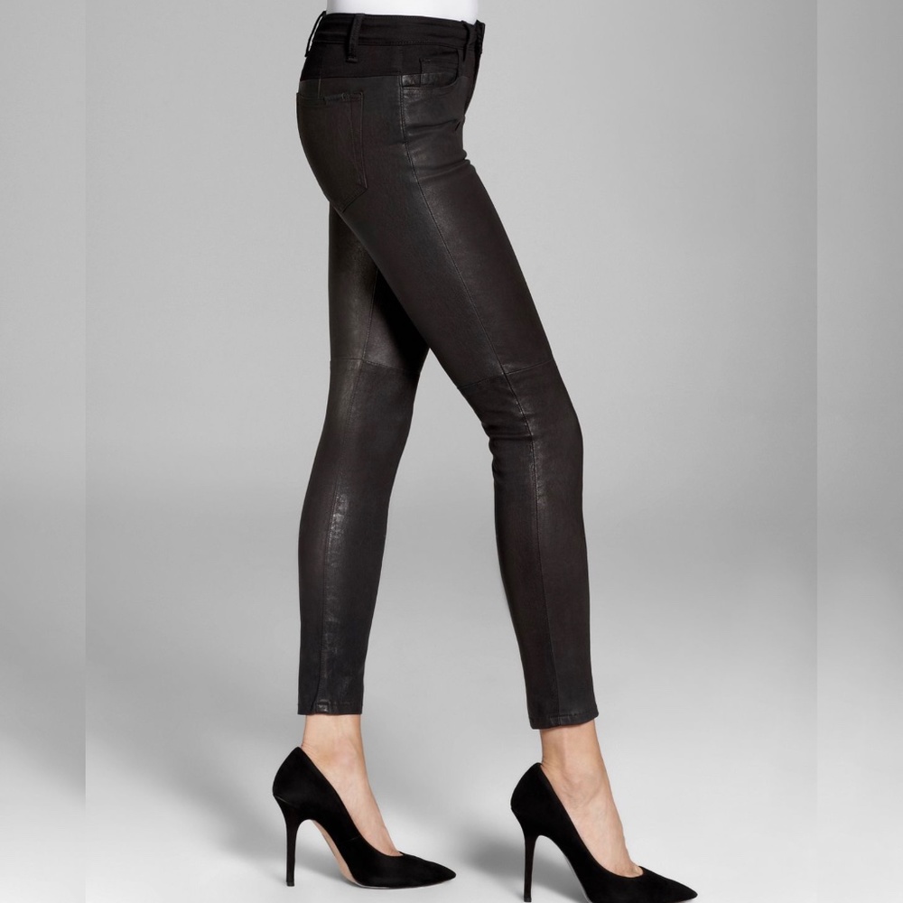 🏍 JOE'S Jeans 'Rosabelle Moto'  *Leather Pants*